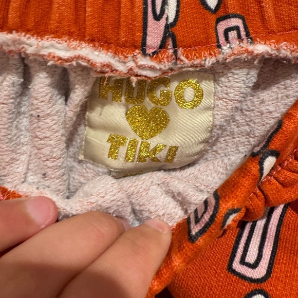 HUGO LOVES TIKI red bunny print skirt - size 6 - Picture 4 of 4